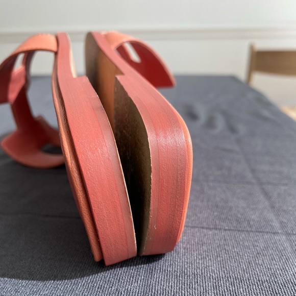 Hermes Oran Sandals in Size 36 Rouge Blush - Picture 6 of 11